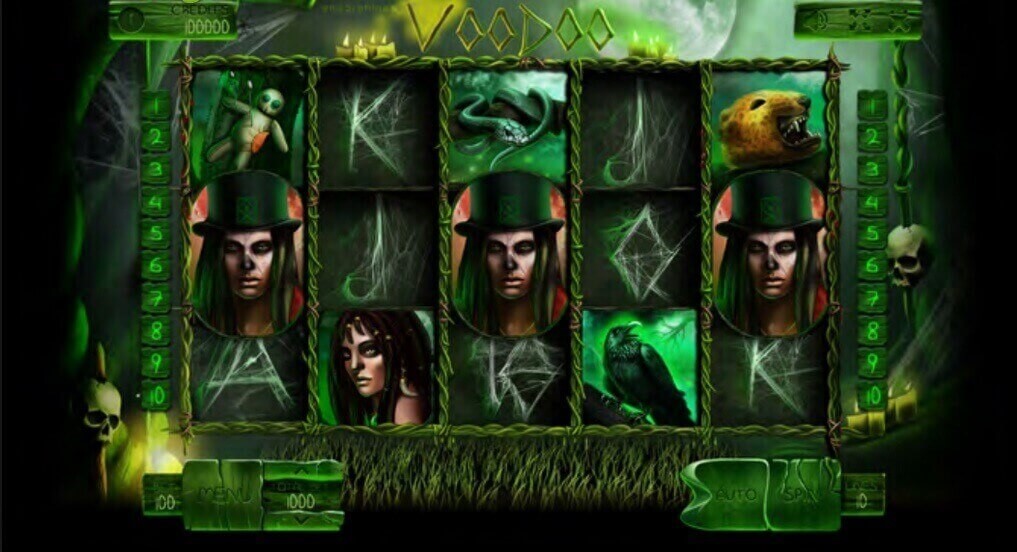 Voodoo Online Pokies Game 